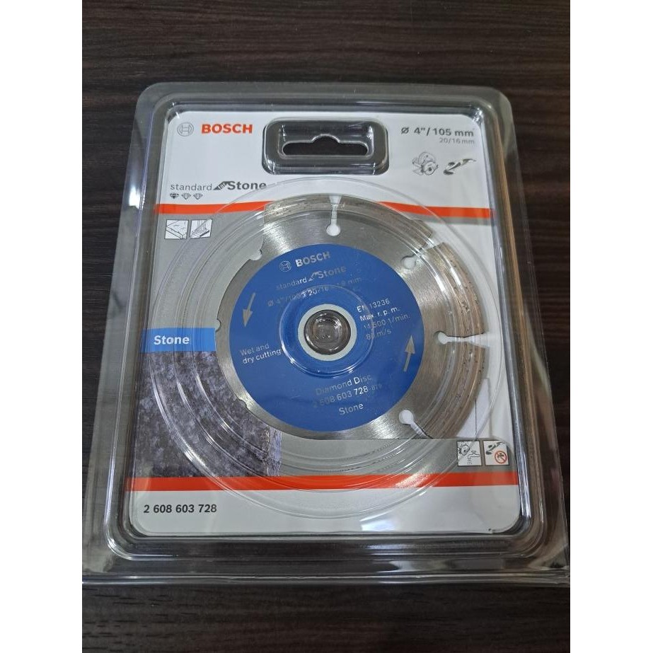

Berkualitas PISAU POTONG GRANIT KERAMIK BOSCH DRY KERING BIRU DIAMOND WHEEL 4INC