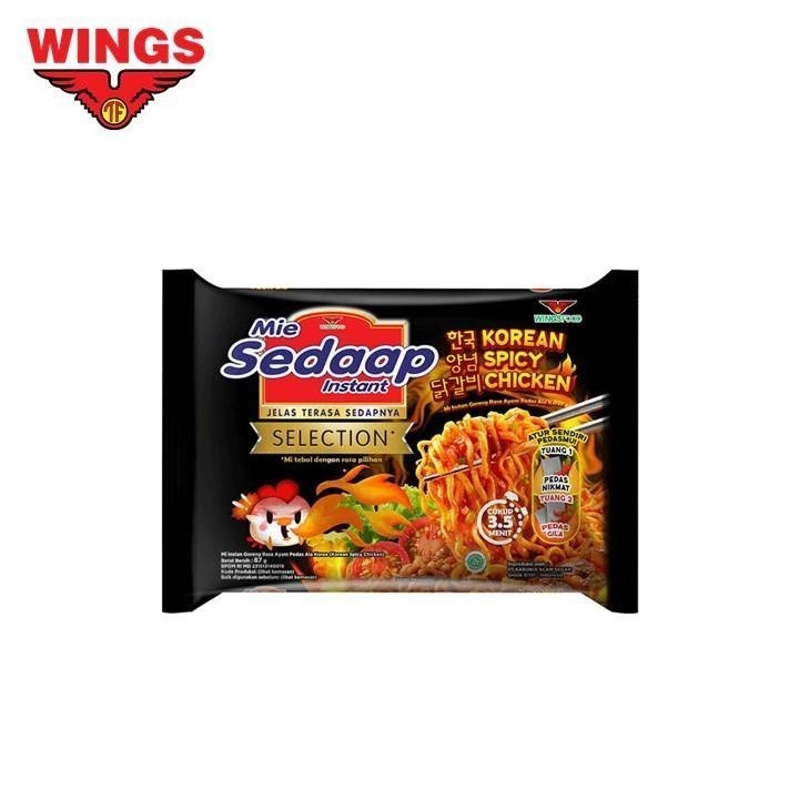 Sedaap Mie Instan Korean Spicy Chicken Bag 87 gr x5 - Gambar 3