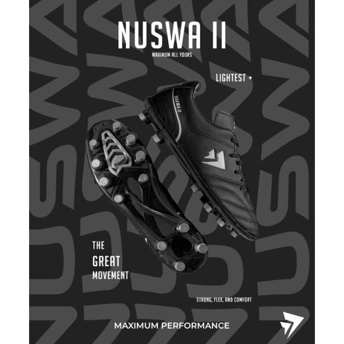 SEPATU SEPAK BOLA SEVSPO NUSAWA II BLACK