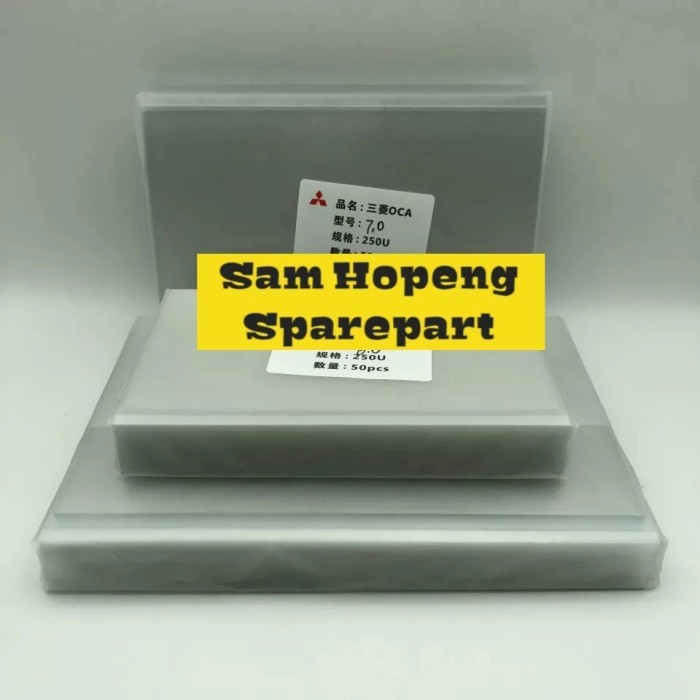 Lem OCA kering Laminating Kaca LCD Touchscreen Tablet Hp 8 8.4 inch