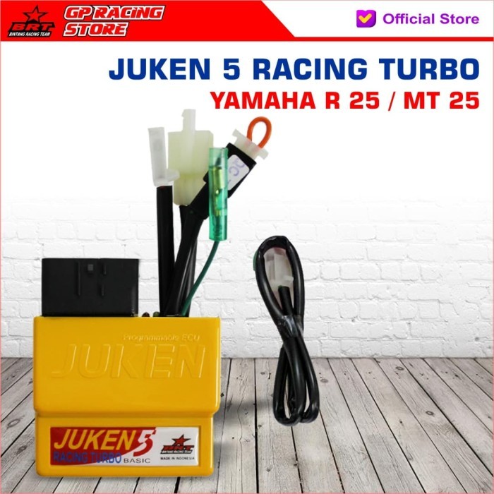 ECU BRT JUKEN 5 RACING TURBO - YAMAHA R25 / MT25 + Quickshifter