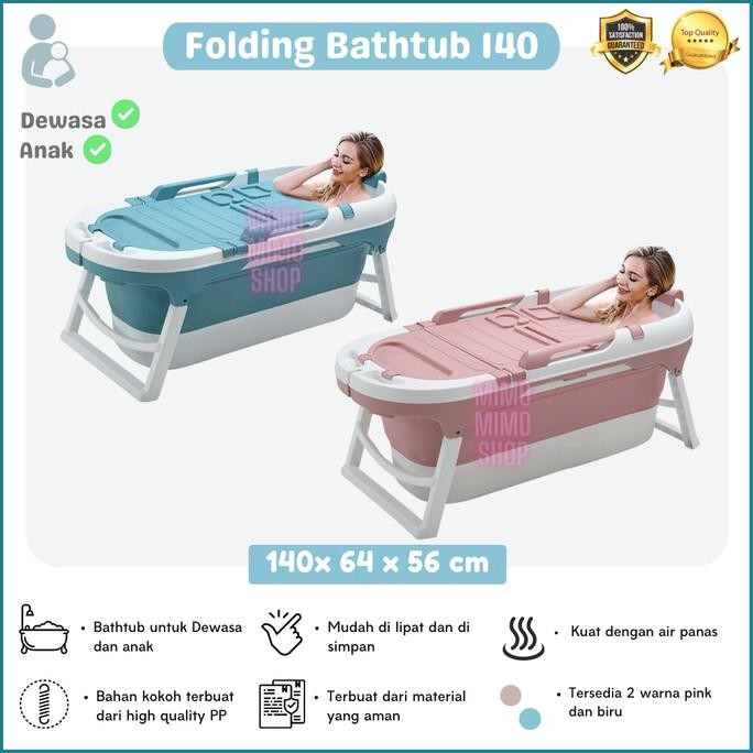 TERMURAH - PORTABLE bathtub untuk dewasa dan anak anak spa swimming kolam