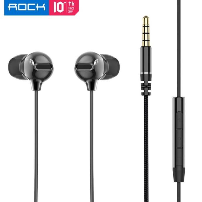 TERLARIS - Rock Zircon HD Stereo Earphone with Microphone wired in-Ear Headphone