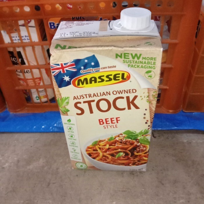 

Termurah Massel Beef Stock Liqiud 1 Liter/Massel Kaldu Cair Ready