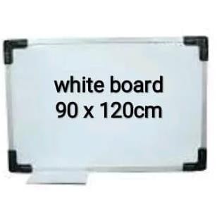 

BEBAS ONGKIR - white board-papan tulis gantung 90x120