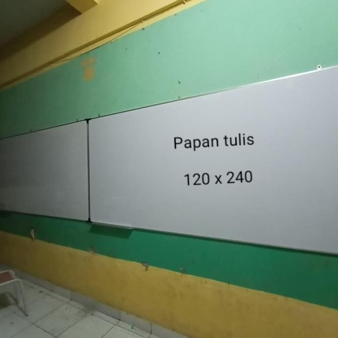 

whiteboard Besar 120 x 240 cm nonmagnet