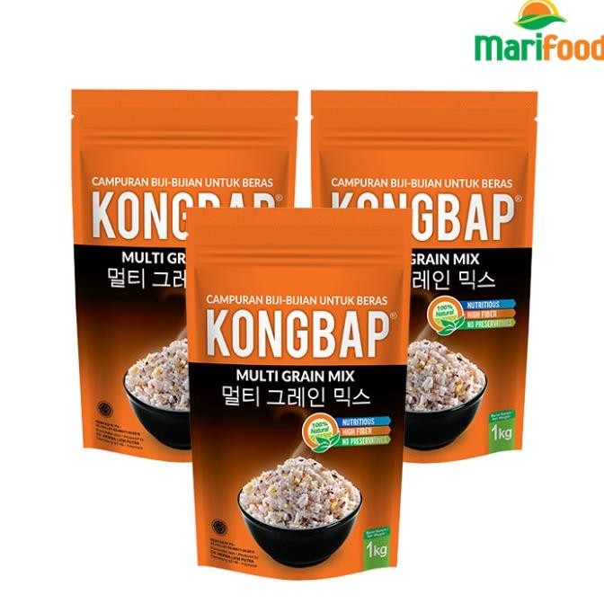 

TERPERCAYA Kongbap Multi Grain Mix - 1 Kg Kode 838