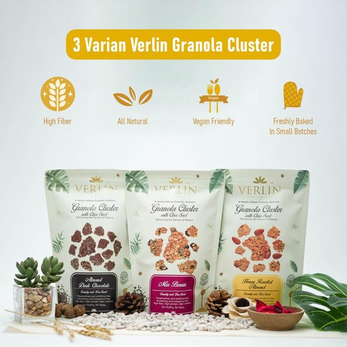 

Paket Verlin Cluster Dan Crunchy