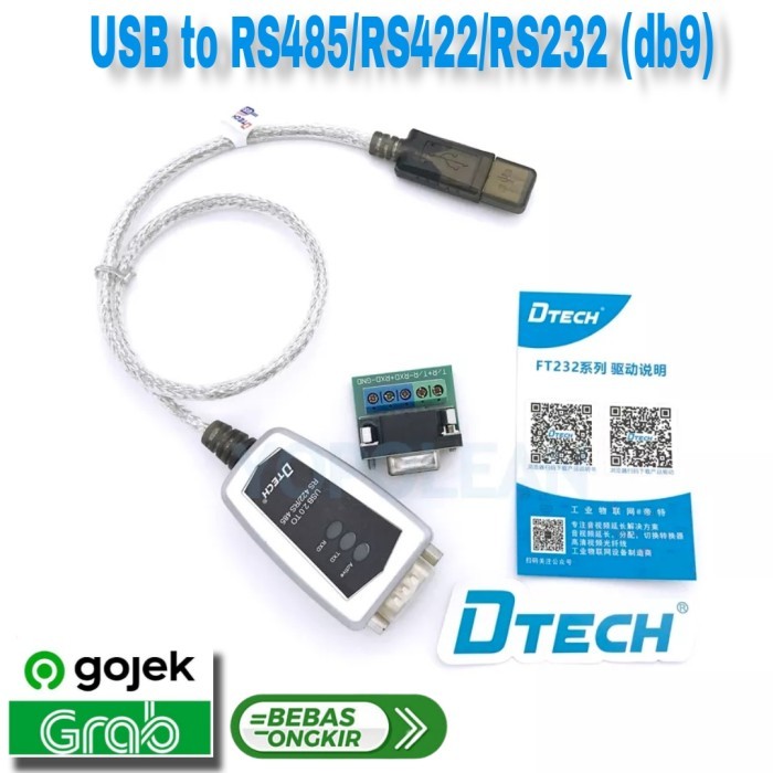 Ugreen USB to RS 422 / RS422 RS 485 Serial db9 Cable Converter Adapter