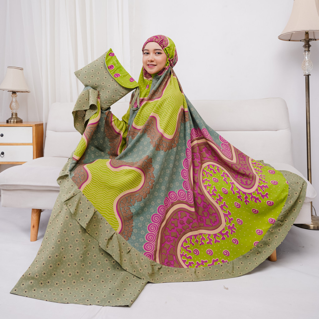 Mukena Wanita Muknoh Sholat Ruku Lebaran Iduladha Idulfitri Murah Muqena Prmpuan Tebal Tanggung Moti