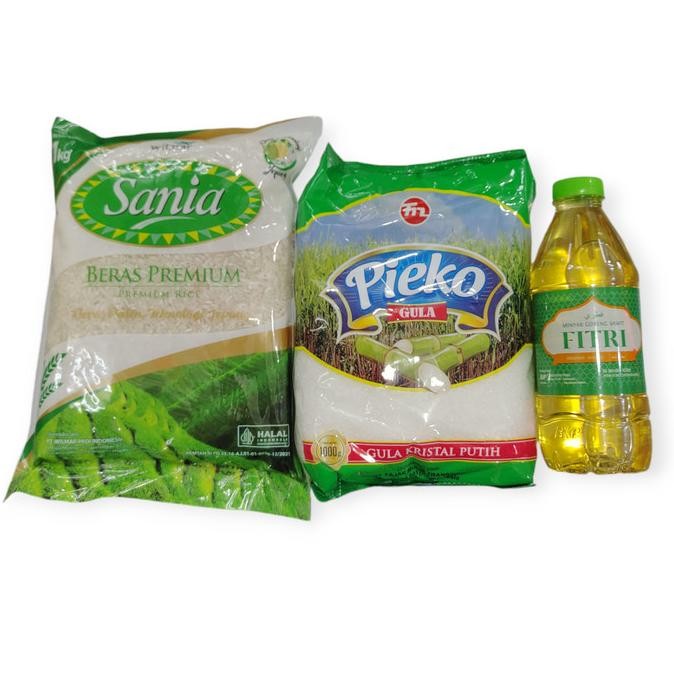 

EKSLUSIF PAKET SEMBAKO MURAH ( BERAS,GULA PASIR ,MINYAK GORENG ) KODE 788