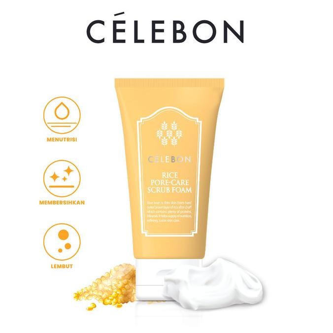 

TERSEDIA CELEBON RICE PORE CARE SCRUB FOAM
