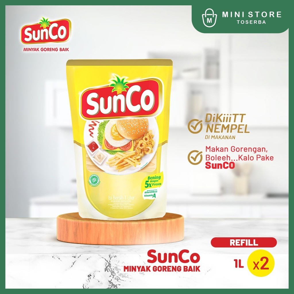 

Sunco Minyak Goreng Refill 2 Liter Pouch