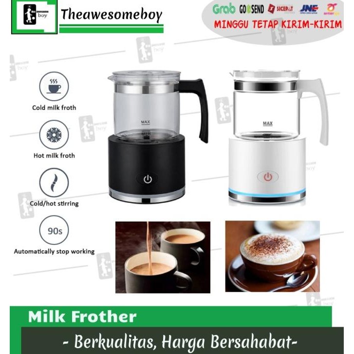 

TERSEDIA H006 ELECTRIC MILK FROTHER FOAM MACHINE COLD AND HOT STEAM