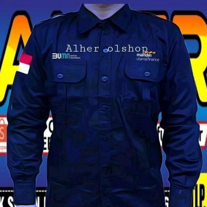 Terlaris kemeja mandiri utama finance baju mandiri utama finance seragam mandiri utama finance Pdh m