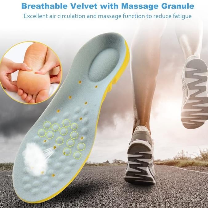 

TERSEDIA BEST QUALITY INSOLE MEMORI FOAM SOLID SOL SEPATU ALAS SEPATU