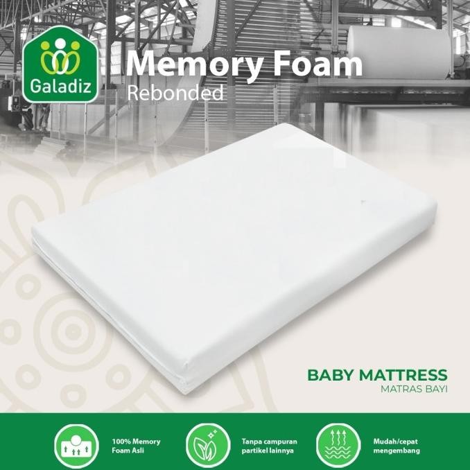 

TERSEDIA BUSA REBONDED MEMORY FOAM / BABY MATRESS / TEBAL 10 CM