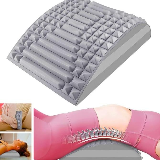 

TERSEDIA ALAT PILATES YOGA FOAM BACK WAIST STRETCHER LUMBAR RELAXER