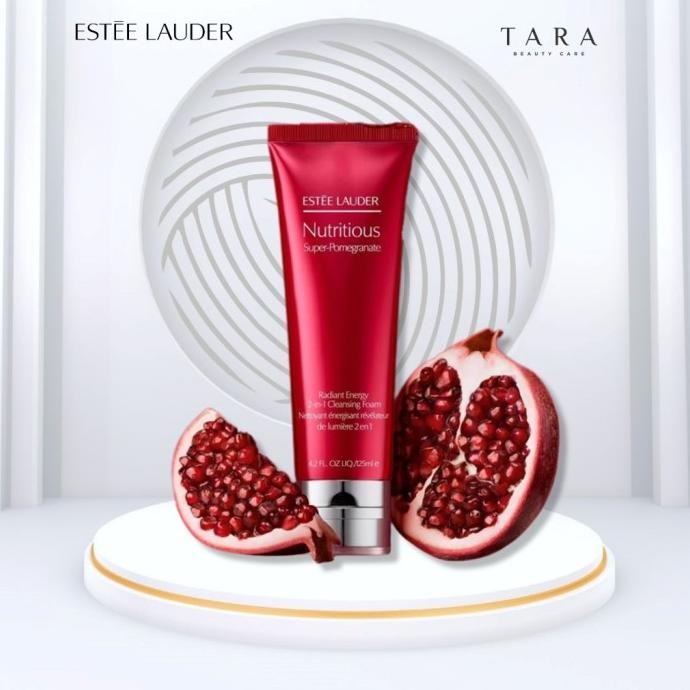 

TERSEDIA ESTEE LAUDER NUTRITIOUS SUPER POMEGRANATE RADIANT 2IN1 CLEANSING FOAM