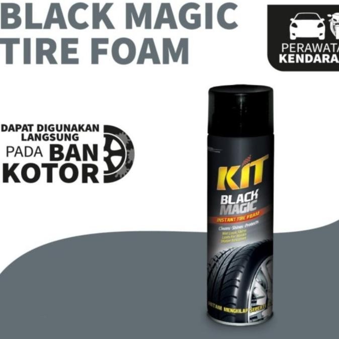 

TERSEDIA KIT BLACK MAGIC TIRE FOAM (BUSA)/SEMIR BAN MOBIL/MOTOR (400ML) 08454