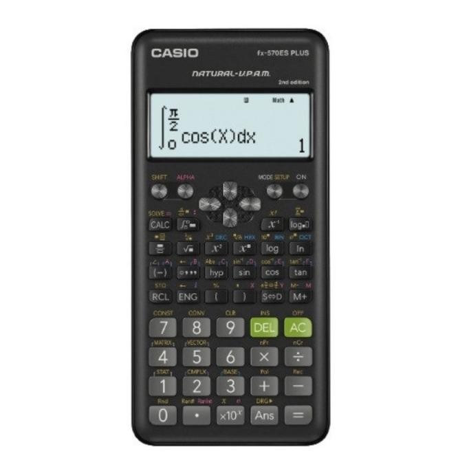 

TERMURAH - Kalkulator Casio Scientific Calculator FX-570ES plus Original 570 ES