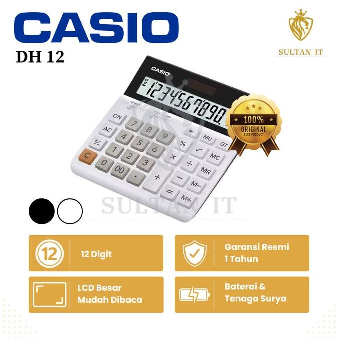 

TERBARU - Kalkulator Casio DH 12 Original