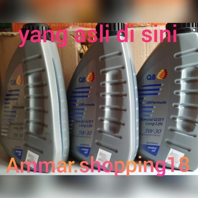 TERBARU - Q8 5w-30 (asli terjamin)