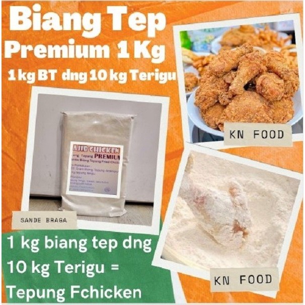 

TERBARU Bumbu Tepung Fried Chicken Premium - Tepung Ayam Fried Chicken 1Kg BISA GRAB!