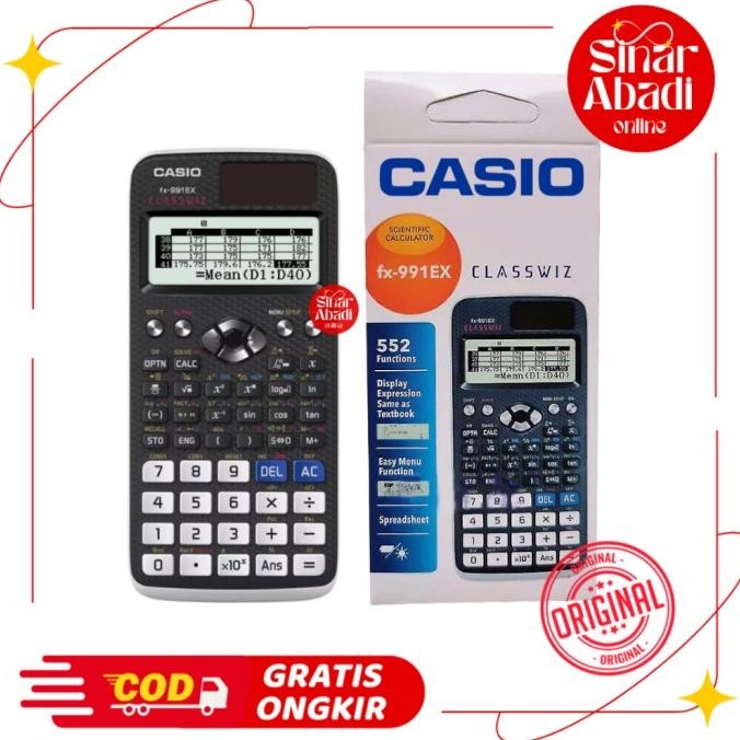 

KALKULATOR / SCIENTIFIC CALCULATOR CASIO FX-991 EX