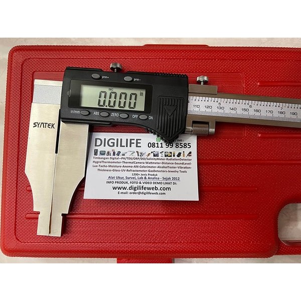 

Terlaris Digital Caliper 600Mm 24 Inch Jangka Sorong Stainless Syntek 600 Mm Sigmat Steel Vernier 60