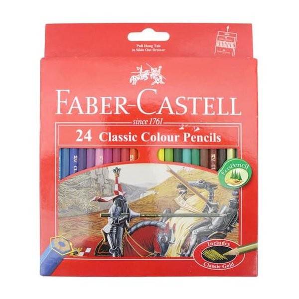 

Terlaris Pensil Warna Kayu 24 Warna Faber Castell Classic Off-52 New
