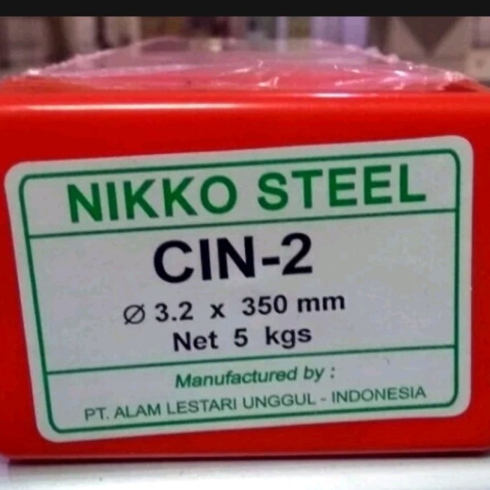 TERBARU Kawat Las Cor/Ancuran NIKKO STEEL CIN-2 3,2MM Original (harga /kg) HOT SALE