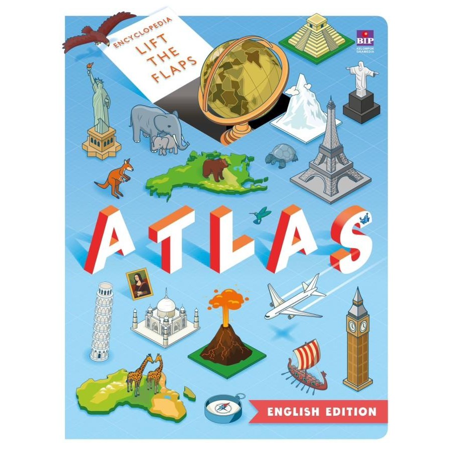 

Gramedia Buku Encyclopedia Lift The Flaps Atlas (English Edition)