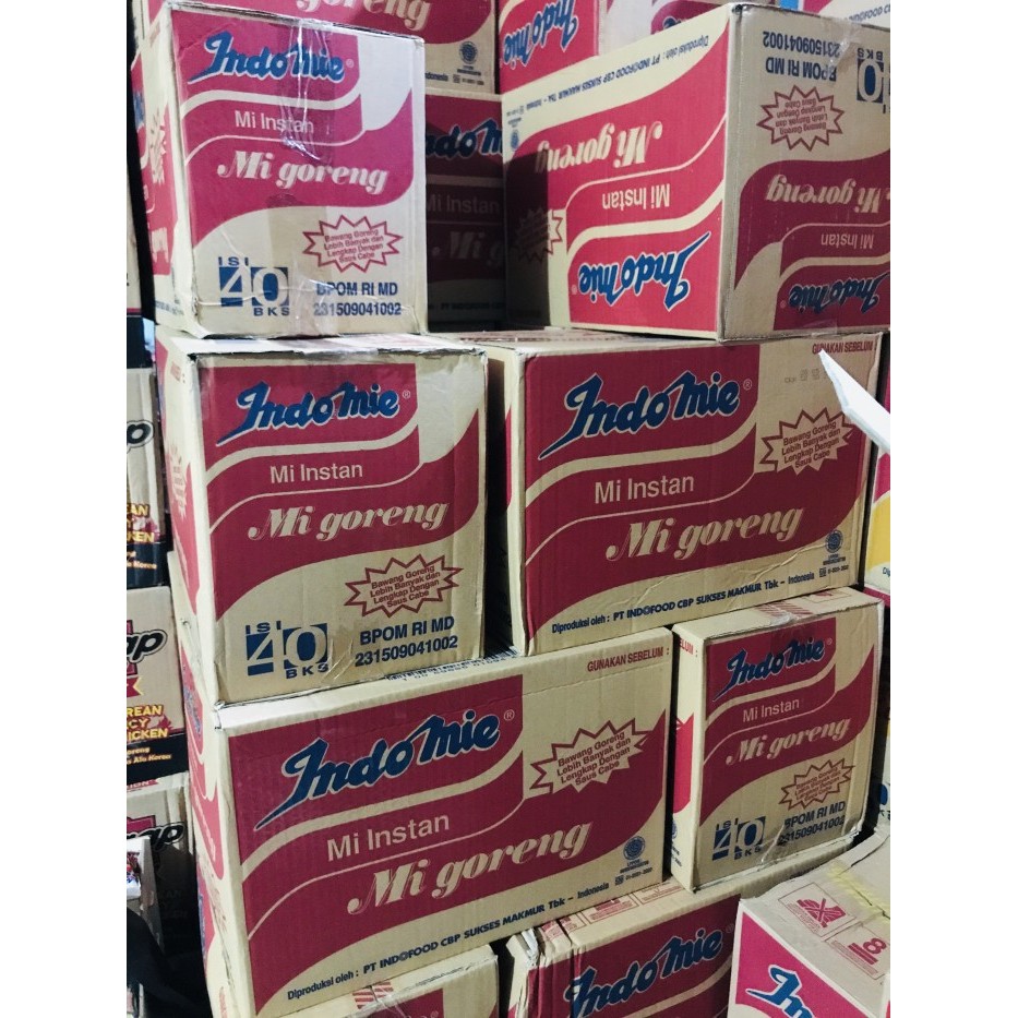 

INDOMIE GORENG 1 Dus Karton isi 40 pcs GRATIS ONGKIR