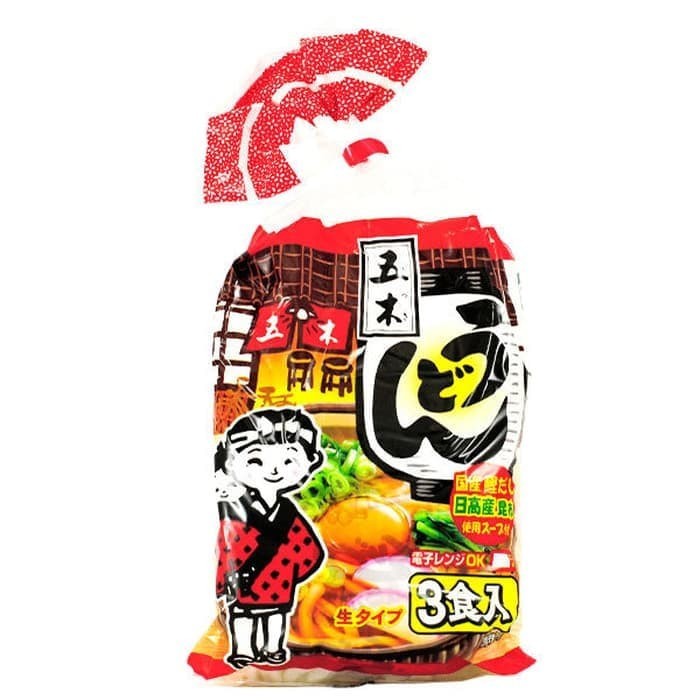 

Itsuki Udon Soft w/ Soup 3's 630g/pack DISKON