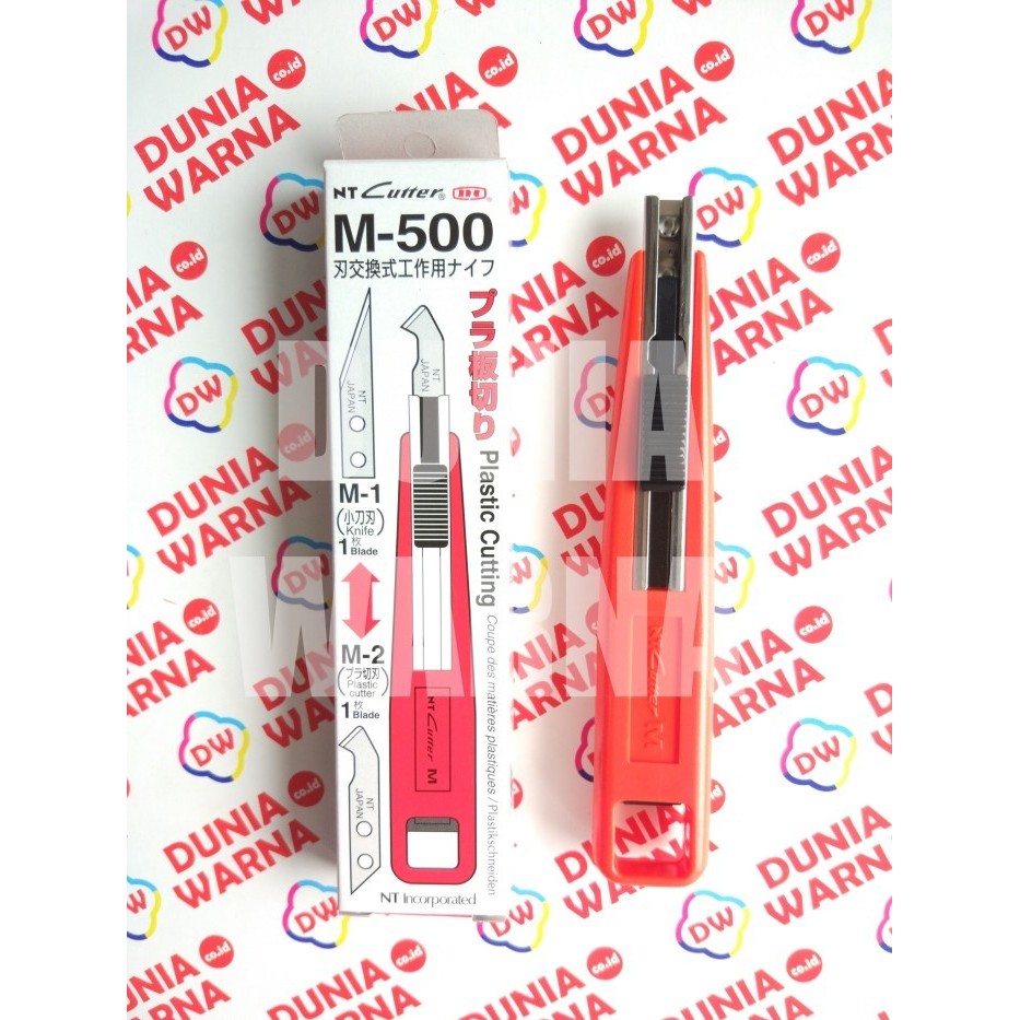 

NT Cutter Acrylic M-500 Plastic Kater Akrilik Original Jepang DISKON Kode 88