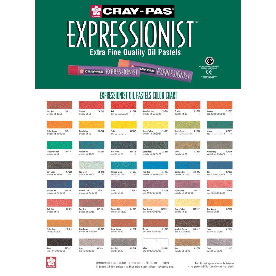 

SAKURA CRAY-PAS Expressionist Set 50