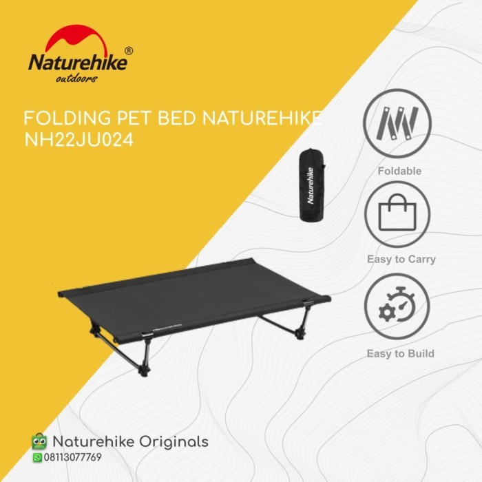 TERBARU FOLDING PET BED KASUR RANJANG ANJING / KUCING NATUREHIKE NH22JU024