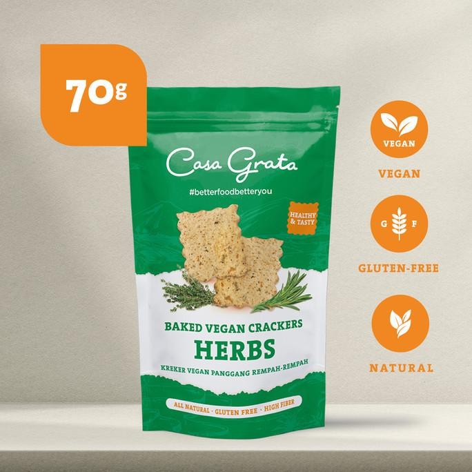 

READY STOCK BALI Casa Grata Herbs Crackers