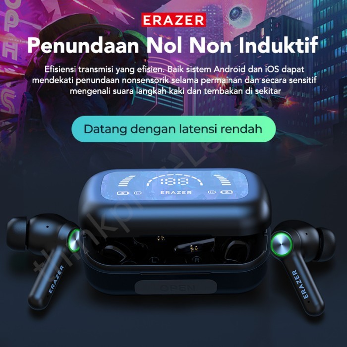 Lenovo Lp3 Pro Bluetooth Headphones Tws Wireless Led Display Earphones