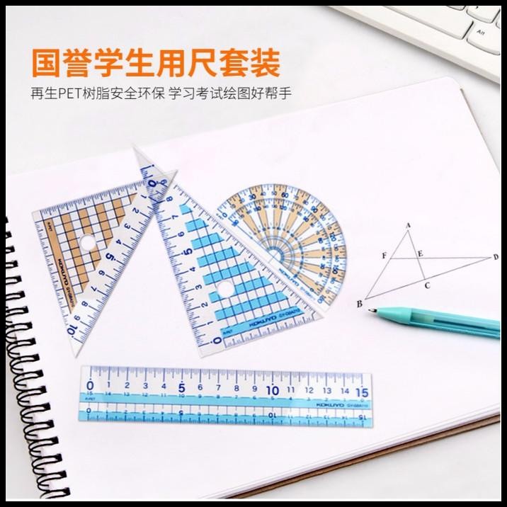 

Penggaris Lentur Gak Mudah Patah Kokuyo Triangular Ruller (Gba-501)