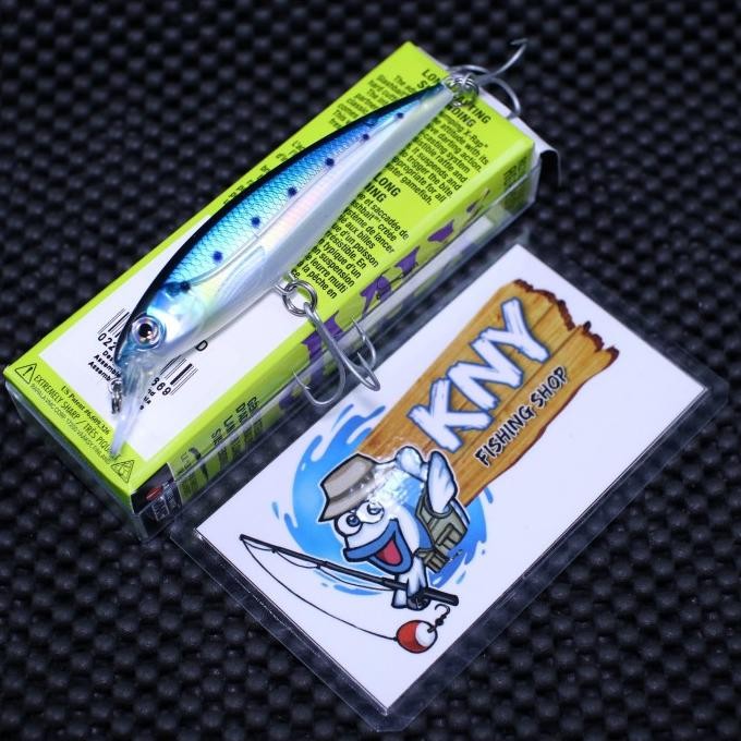 Lure Minnow Rapala Xrap10 Slashbait Blue Sardine Rajanya Casting