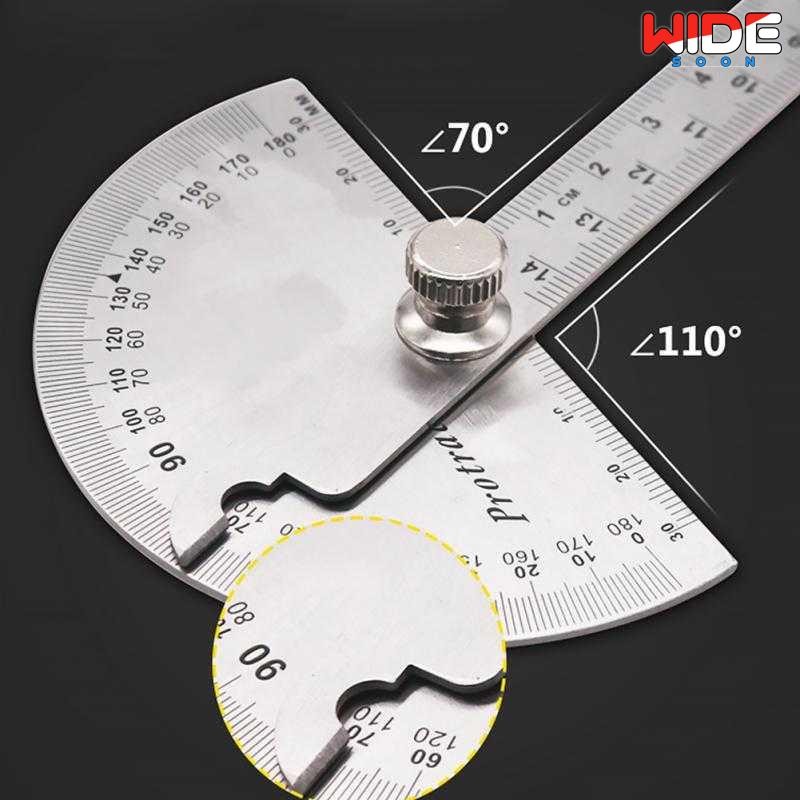 

Protractor Penggaris Busur Derajat Measuring 14.5cm 180 Degree - PR180