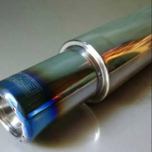 Knalpot Mobil Hks Gronel Biru Panjang
