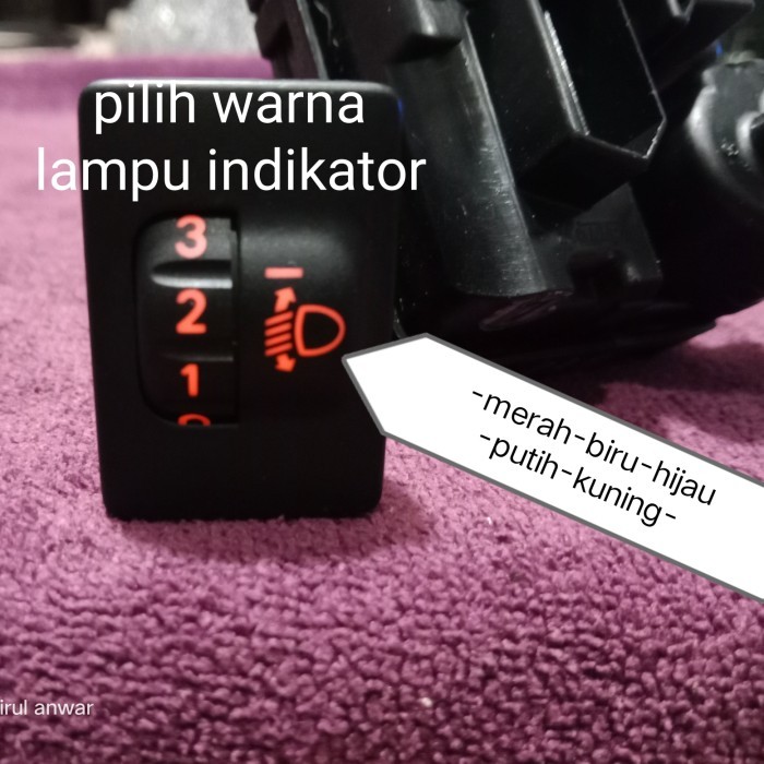 Paket Saklar Elektrik Leveling Stelan Lampu Elektrik Untuk Retrofit