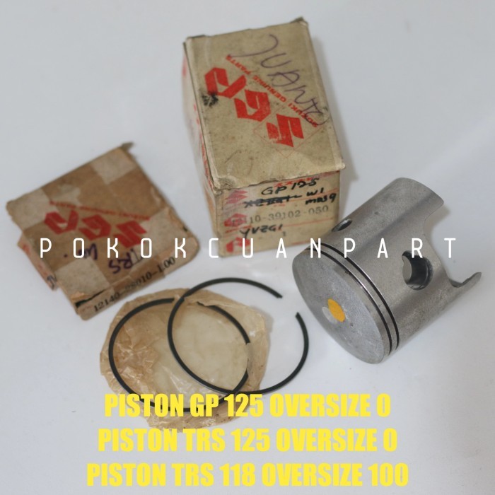 Piston Dan Ring Piston Suzuki Gp 125 Gp125 Trs Trz Os 0 50 100 Sgp