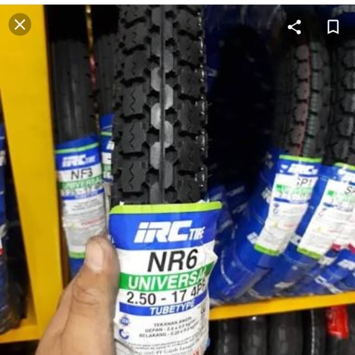 Paket Ban Luar Irc 250-17 Nr6 & 225-17 Nf3 Inoue Classic
