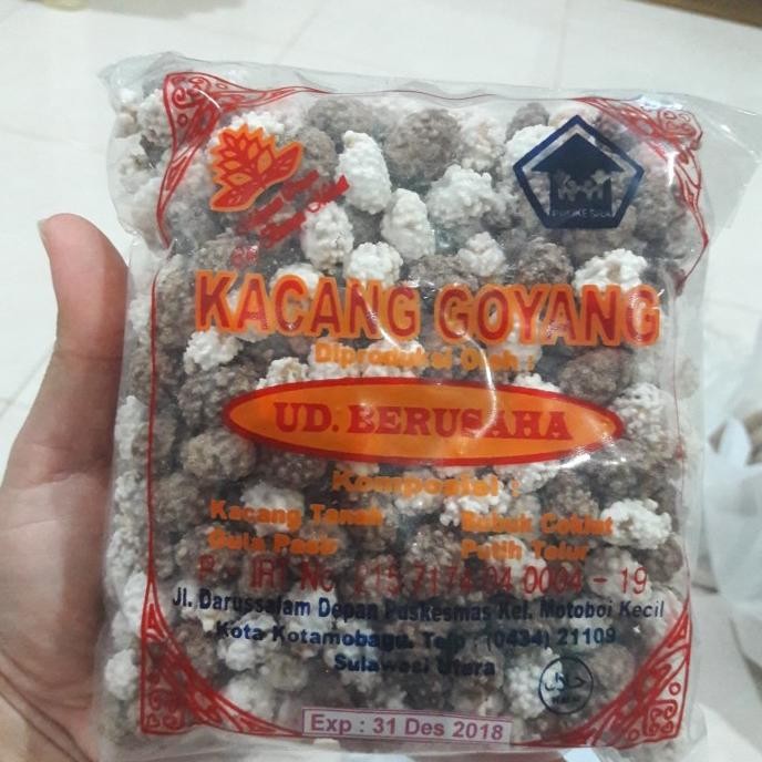 

TERBARU OLEH - OLEH / JAJANAN KHAS MANADO - KACANG GOYANG PUTIH COKLAT !!!!!