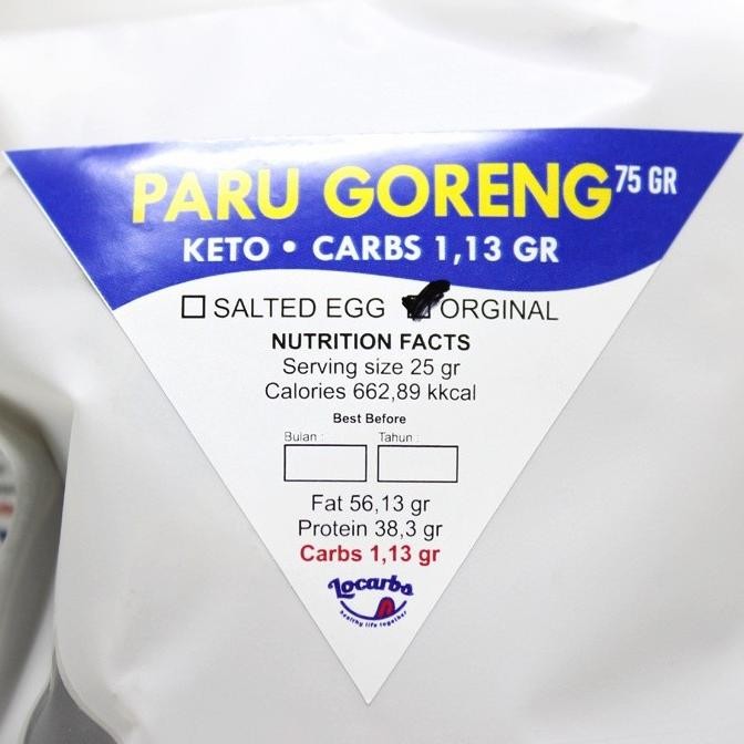 

TERBARU KERIPIK PARU GORENG KETO DEBM FREINDLY SEHAT HALAL CEMILAN PARU !!!!!