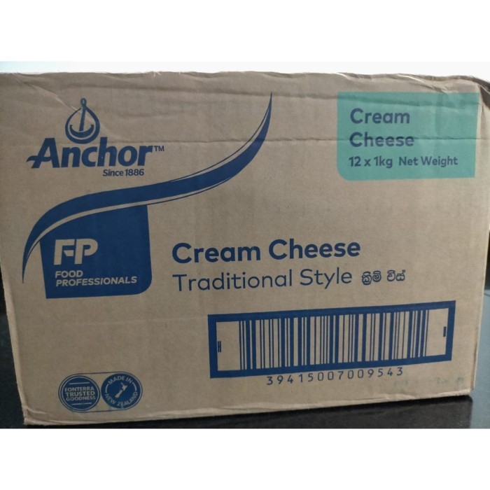 

TERLENGKAP Anchor Cream Cheese 1 kg ( Pack) Kode 374